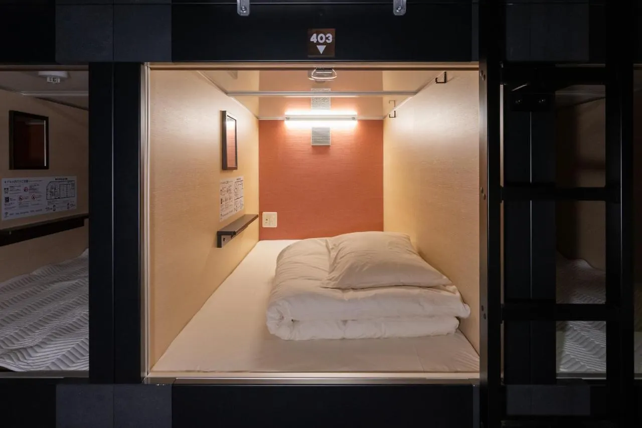 Capsule hotel Ninja & Geisha Hotel Osaka